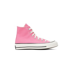 Pink Chuck 70 High Top Sneakers 241799M236064