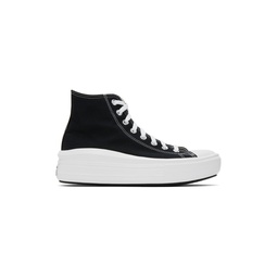 Black   White Chuck Taylor All Star Move High Sneakers 221799F127056