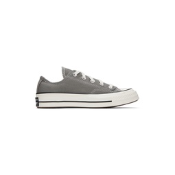 Gray Chuck 70 Vintage Canvas Sneakers 241799F128019