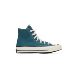 Blue Chuck 70 Vintage Canvas Sneakers 241799F127046