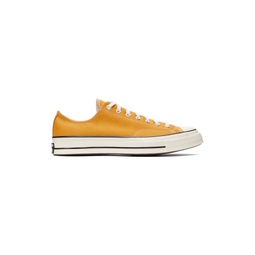 Yellow Chuck 70 OX Low Sneakers 221799M237048