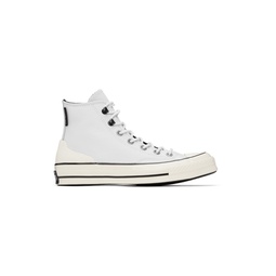 White Chuck 70 Leather Sneakers 241799M236004
