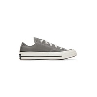 Gray Chuck 70 Vintage Canvas Sneakers 241799M237003