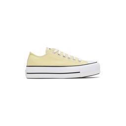 Yellow Chuck Taylor All Star Lift Low Sneakers 221799F128047