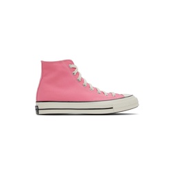 Pink Chuck 70 High Sneakers 221799M236053