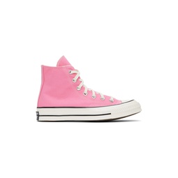 Pink Chuck 70 High Top Sneakers 242799M236036
