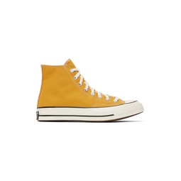 Yellow Chuck 70 High Sneakers 222799M236018