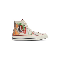 Multicolor Come Tees Edition Chuck 70 High Top Sneakers 221799F127098