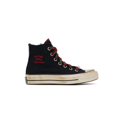 Black Barriers Edition Chuck 70 Hi Sneakers 222799F127148