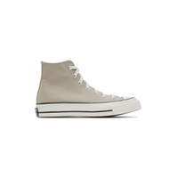 Grey Chuck 70 High Sneakers 221799M236055
