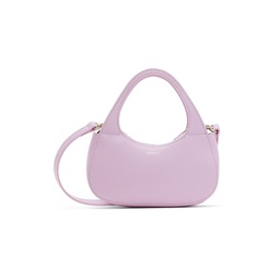 Purple Micro Baguette Swipe Bag 221325F046017