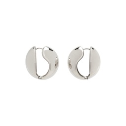 Silver Logo Earrings 241325F022006