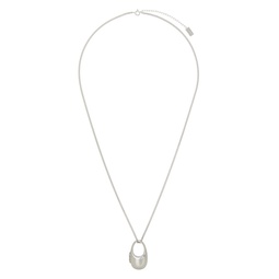 Silver Locket Necklace 241325F023000