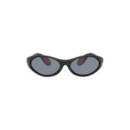Black Cycling Sunglasses 241325M134000