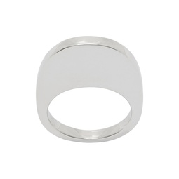 Silver Swipe Ring 231325M147000