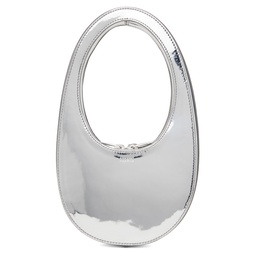 Silver Mini Swipe Bag 241325F046008
