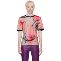 Grey   Pink Albina T Shirt 231772M213001