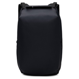 Navy Saru Sleek Backpack 241559M166022
