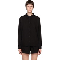 Black Santorini Shirt 222750F109002
