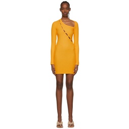 Yellow Capri Mini Dress 221750F052019