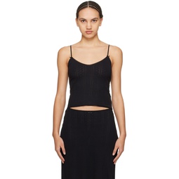 Black The Long Camisole 241492F111001