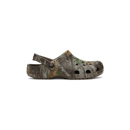 Brown Realtree Classic Clogs 241209M234047