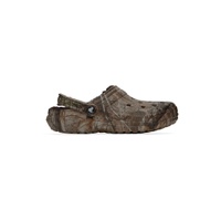 Brown Realtree Edition Classic Lined Clogs 222209M234061