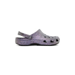 Purple Classic Glitter Clogs 232209M234020