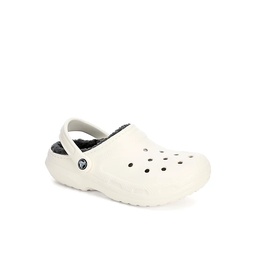 Crocs Womens Classic Lined Clog - White