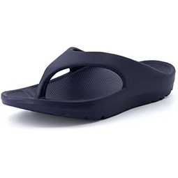 CUSHIONAIRE Womens Costa recovery thong sandal with +Comfort