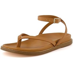 CUSHIONAIRE Womens Novel footbed sandal with +Comfort, Wide Widths Available