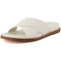CUSHIONAIRE Womens Nell footbed sandal with +Comfort, Wide Widths Available