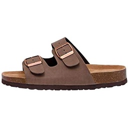 CUSHIONAIRE Womens Lane Cork Footbed Sandal with +Comfort
