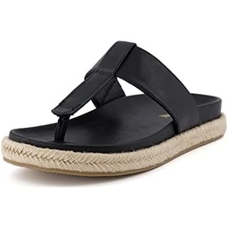 CUSHIONAIRE Womens Nacho Espadrille footbed sandal with +Comfort, Wide Widths Available
