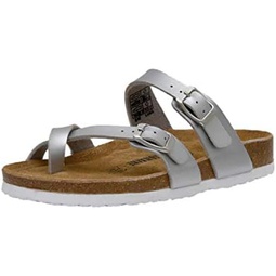 CUSHIONAIRE Womens Luna Cork footbed Sandal with +Comfort