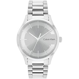 Calvin Klein CK Iconic - Mens and Womens 3 Hand Quartz Watch - Water Resistant 3 ATM/30 Meters - Classic Premium Timepiece for Every Occasion - 35mm or 40mm