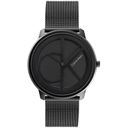 Calvin Klein CK Iconic - Mens and Womens Quartz Wristwatch - Stainless Steel Bracelet - Water Resistant 3 ATM/30 Meters - Premium Fashion Timepiece for Every Occasion - 32mm 35mm 4