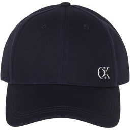 Calvin Klein CK Baseball hat with Adjustable Back Visor Article K50K508252 CK Outlined BB Cap