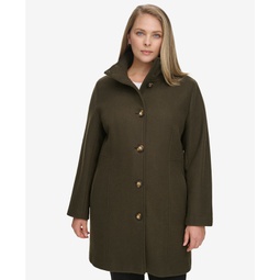Womens Plus Size Walker Coat Created for Macys