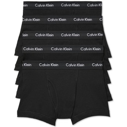 Mens 5-Pk. Cotton Classic Trunk Underwear