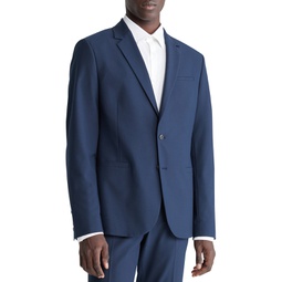 Mens Refined Slim-Fit Stretch Suit Jacket