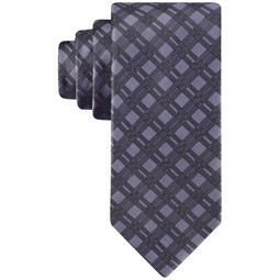 Mens Double-Rail Grid Tie