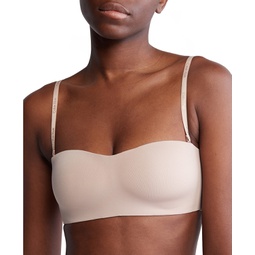 Womens Form to Body Lightly Lined Bandeau Bra QF7783
