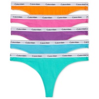 Womens 5-Pk. Modern Logo Low-Rise Thong Underwear QD5221