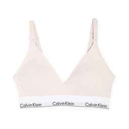 Womens Calvin Klein Modern Cotton Lightly Lined Triangle Nursing Bra