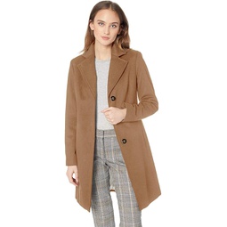 Calvin Klein Classic Cashmere Wool Blend Coat