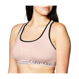 Womens Calvin Klein Performance Moisture Wicking Medium Impact Reversible Seamless Sports Bra