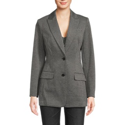 Houndstooth Blazer