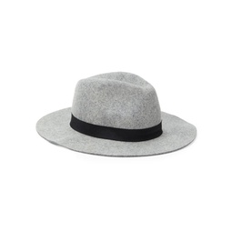 Band Trim Wool Panama Hat