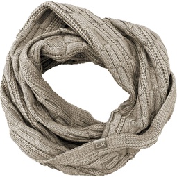Calvin Klein Women`s Chain Cable Knit Loop Infinity Scarf